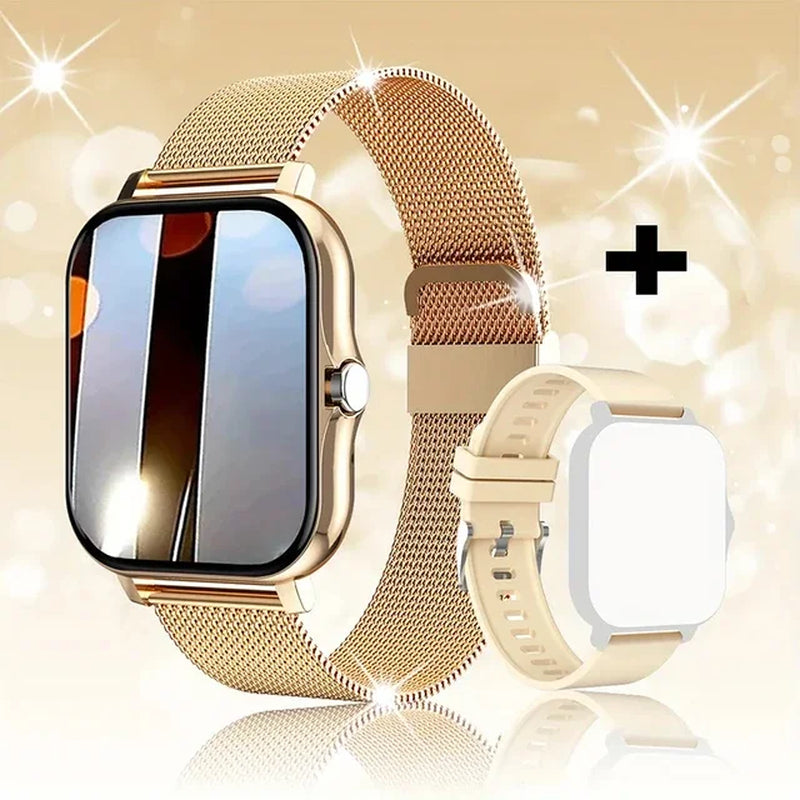2024 Bluetooth Smartwatch for Men and Women - Touchscreen Call Answering, Fitness Tracking, Waterproof, Compatible with Android and iOS, Ideal Gift
