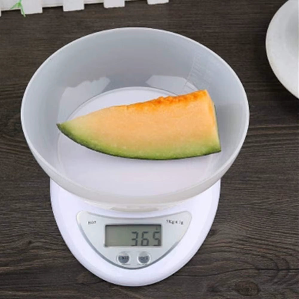 5KG Digital Multifunctional Kitchen Scale - Portable Electronic Food and Coffee Weighing Device for Accurate Measurements