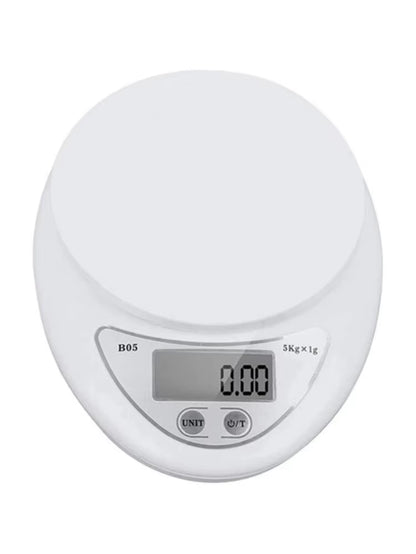 5KG Digital Multifunctional Kitchen Scale - Portable Electronic Food and Coffee Weighing Device for Accurate Measurements