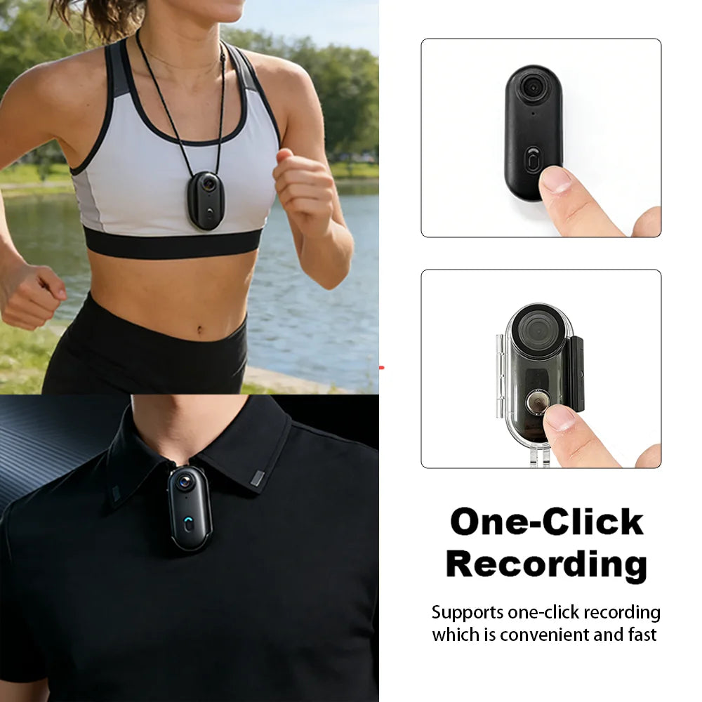 4K Anti-Shake Action Camera with EIS, Waterproof POV, Compact WIFI Vlogging and Sports Video Recorder for Biking and Motorcycling