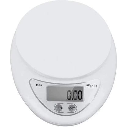 5KG Digital Multifunctional Kitchen Scale - Portable Electronic Food and Coffee Weighing Device for Accurate Measurements